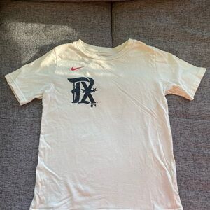 Nike White T-Shirt with Black Logo
